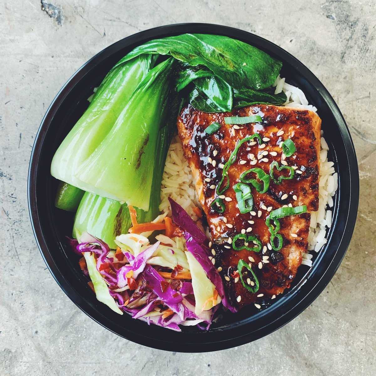 TERIYAKI SALMON BOWL | REFŪL